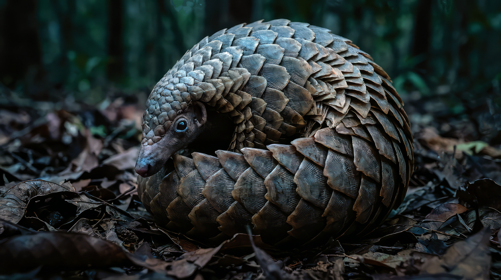 pangolin, nature, animal, wildlife, creature, exotic, insectivore, scales, threat, cryptic, rainforest, nocturnal, camouflage, endangered species, armor, living being, ecosystem, protected, environment