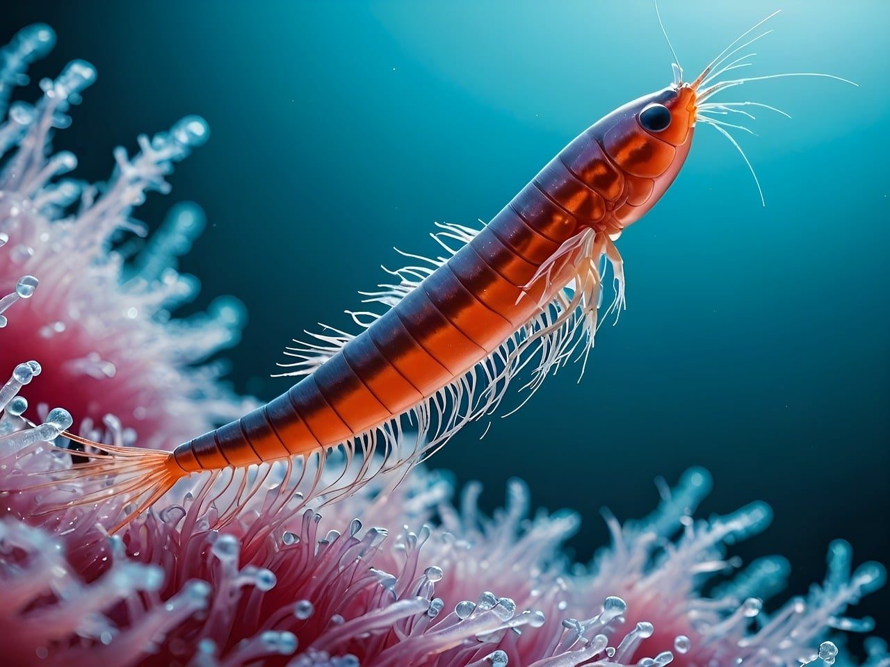 krill, plankton, sea, nature, ocean, water, phytoplankton, animal, microbiology
